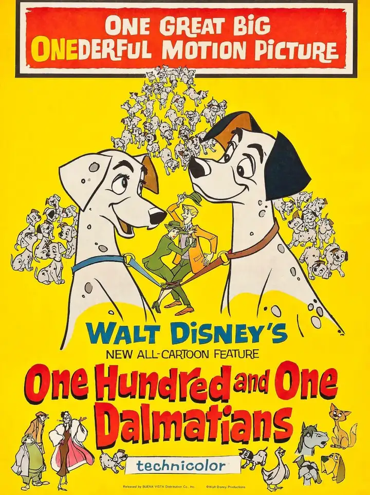 图片[1]-101忠狗 One Hundred and One Dalmatians (1961)-PanHub