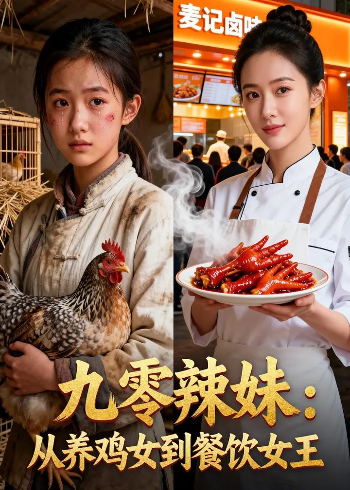 图片[1]-九零辣妹从养鸡女到餐饮女王 (59集) Ai短剧 | 短剧-PanHub