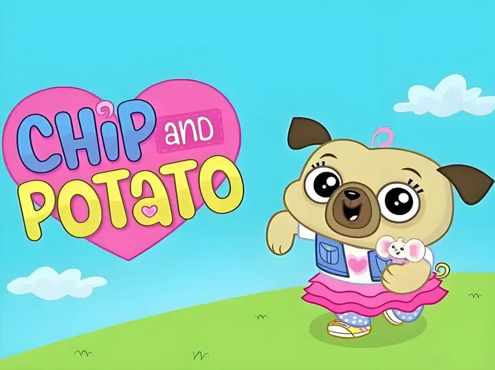 幼儿英语启蒙动画《萌宠幼儿园 Chip And Potato (1-3季) 》-千尺浪