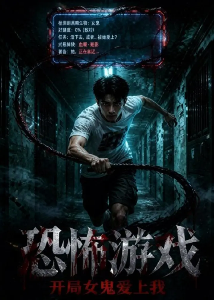 图片[1]-恐怖游戏开局女鬼爱上我 (80集) AI短剧 | 短剧-PanHub