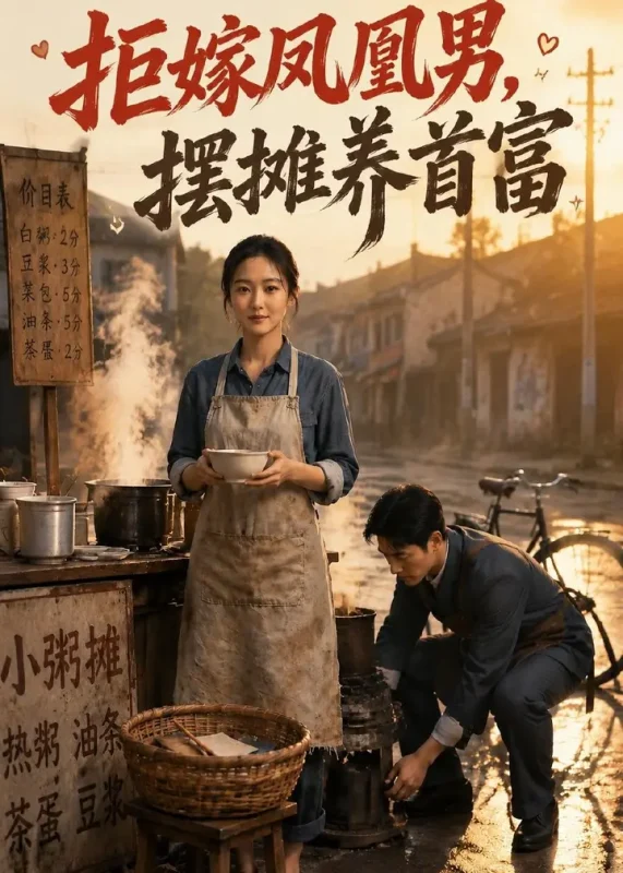 拒嫁风凰男摆摊养首富 (50集) AI短剧 | 短剧-千尺浪