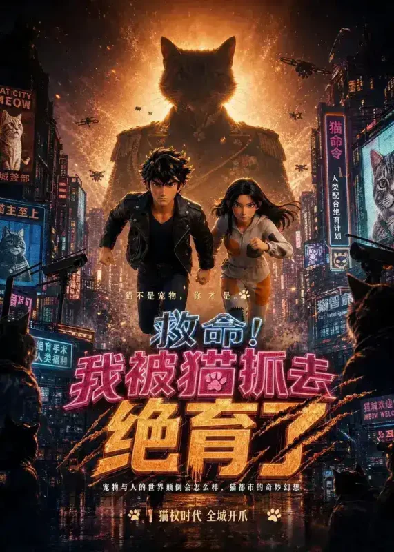 救命我被猫抓去绝育了 (47集) 动漫 | 短剧-千尺浪