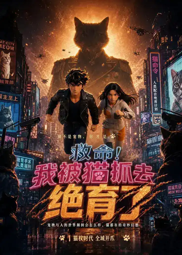 图片[1]-救命我被猫抓去绝育了 (47集) 动漫 | 短剧-千尺浪