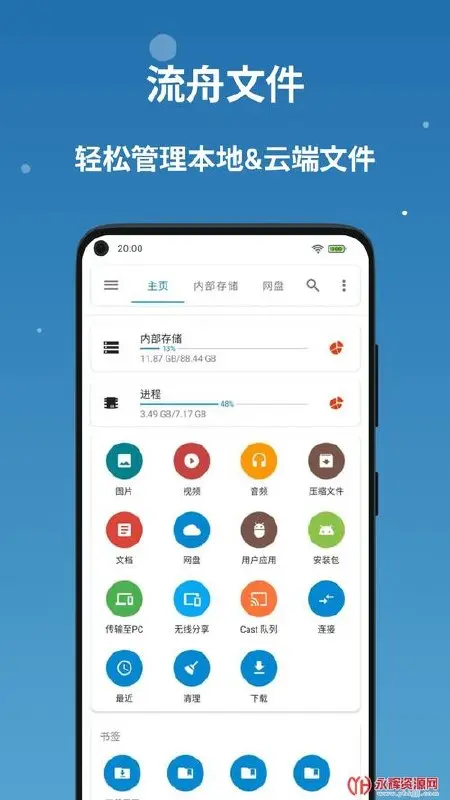 图片[1]-流舟文件 v1.8.7.0 一个功能强大且免费的本地和网络文件管理器，解锁专业版-PanHub