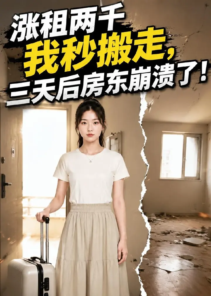 图片[1]-涨租两千我秒搬走三天后房东崩溃了 (43集) Ai短剧 | 短剧-PanHub