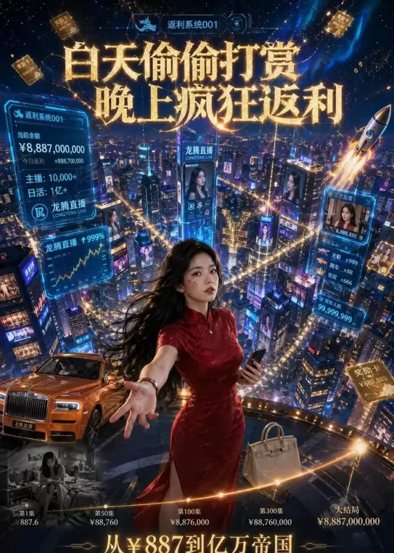 白天偷偷打赏晚上疯狂返利 (70集) Ai短剧-PanHub