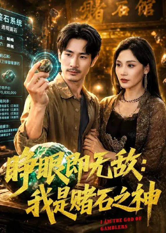 睁眼即无敌我是赌石之神 (85集) 何俊彦&党孟宇 | 短剧-PanHub