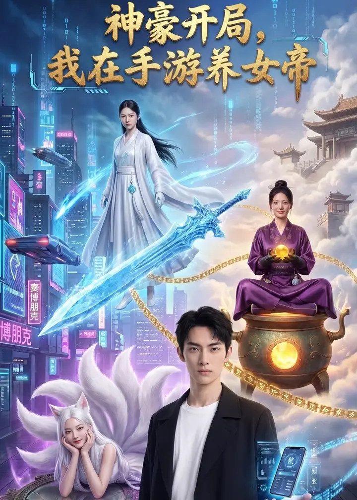 图片[1]-神豪开局我在手游养女帝 (82集) AI短剧 | 短剧-PanHub