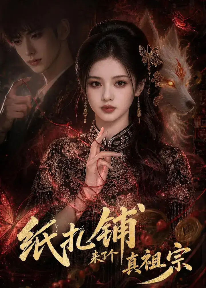 图片[1]-纸扎铺来了个真祖宗 (55集) | 短剧-千尺浪
