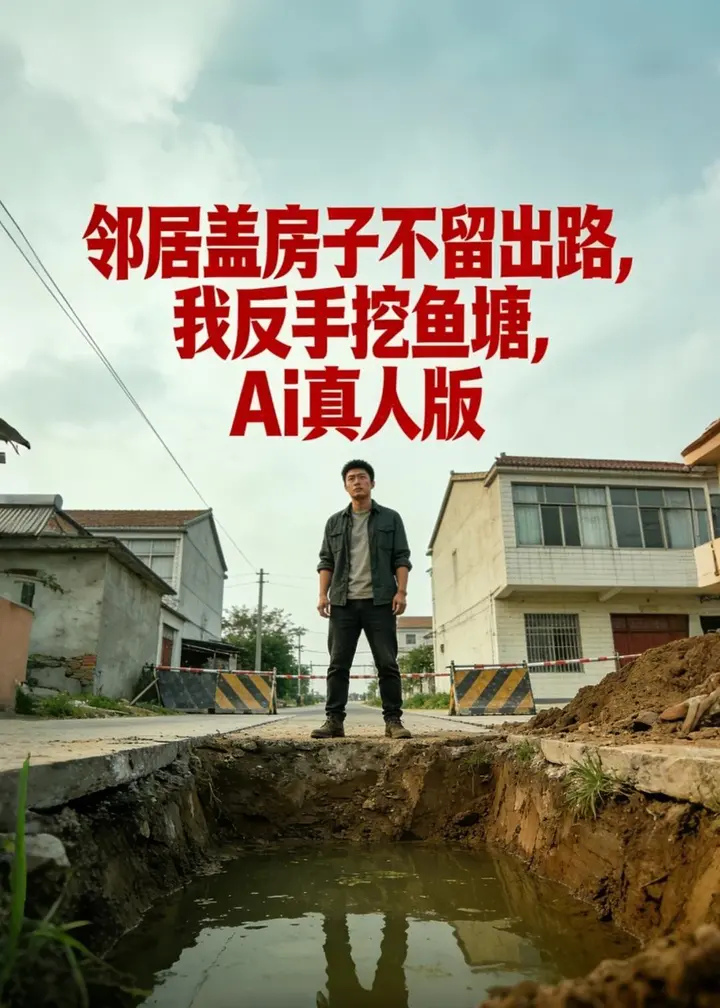 图片[1]-邻居盖房子不留出路我反手挖鱼塘Ai真人版 (17集)-PanHub