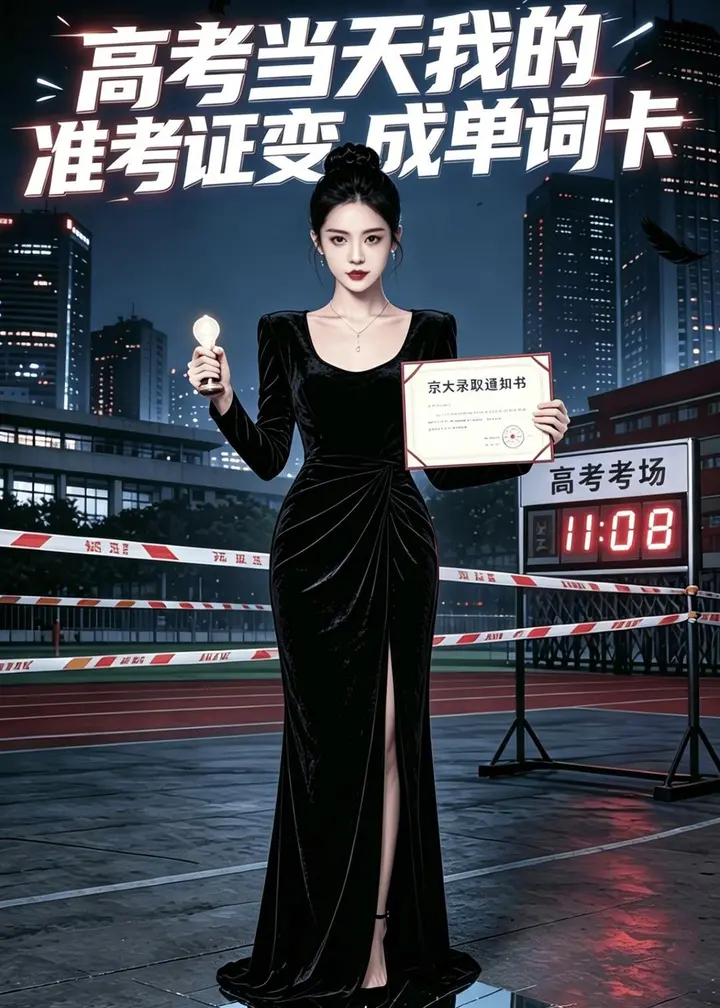 图片[1]-高考当天我的准考证变成单词卡 (31集) Ai短剧 | 短剧-PanHub