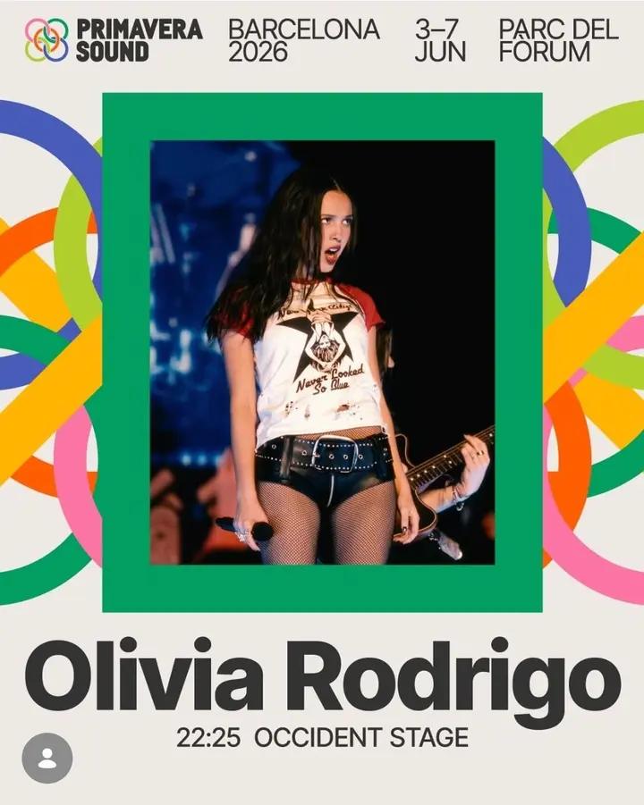 图片[1]-Olivia Rodrigo 巴塞罗那春声音乐节）(2026)-千尺浪