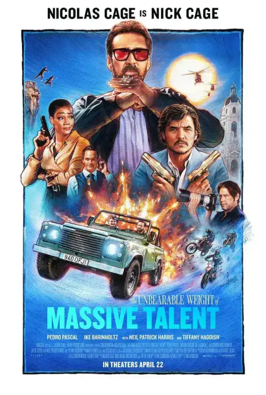 天才不能承受之重 The Unbearable Weight of Massive Talent (2022)-千尺浪
