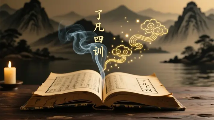 图片[1]-费勇-《了凡四训》成事心法｜国学智慧-千尺浪