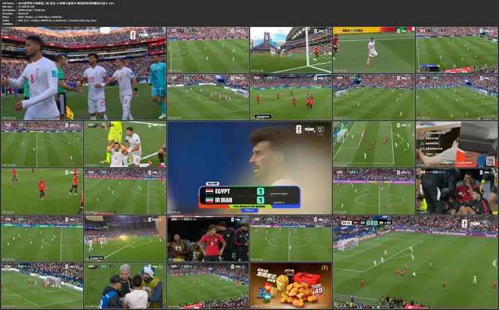 2026世界杯小组赛第三轮 埃及 vs 伊朗【超清4K 粤语英语双语解说可选】-千尺浪