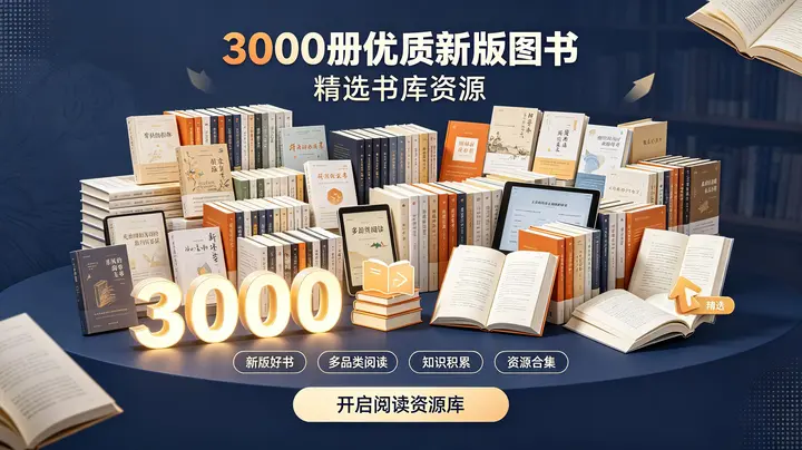 3000册优质新版图书-千尺浪