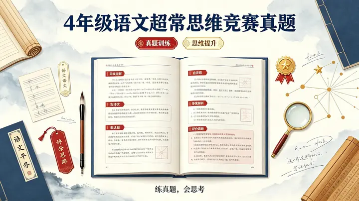 4年级语文超常思维竞赛真题（含答案）-千尺浪