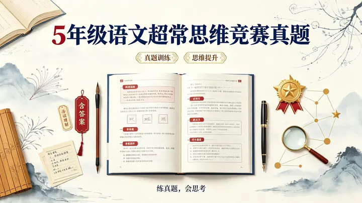 5年级语文超常思维竞赛真题（含答案）-千尺浪