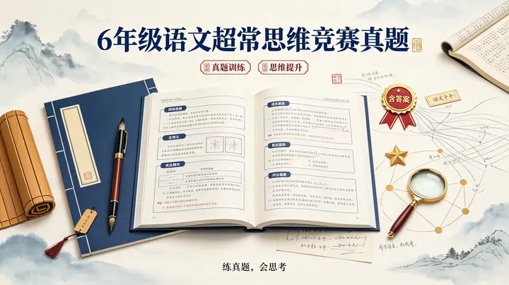 6年级语文超常思维竞赛真题（含答案）