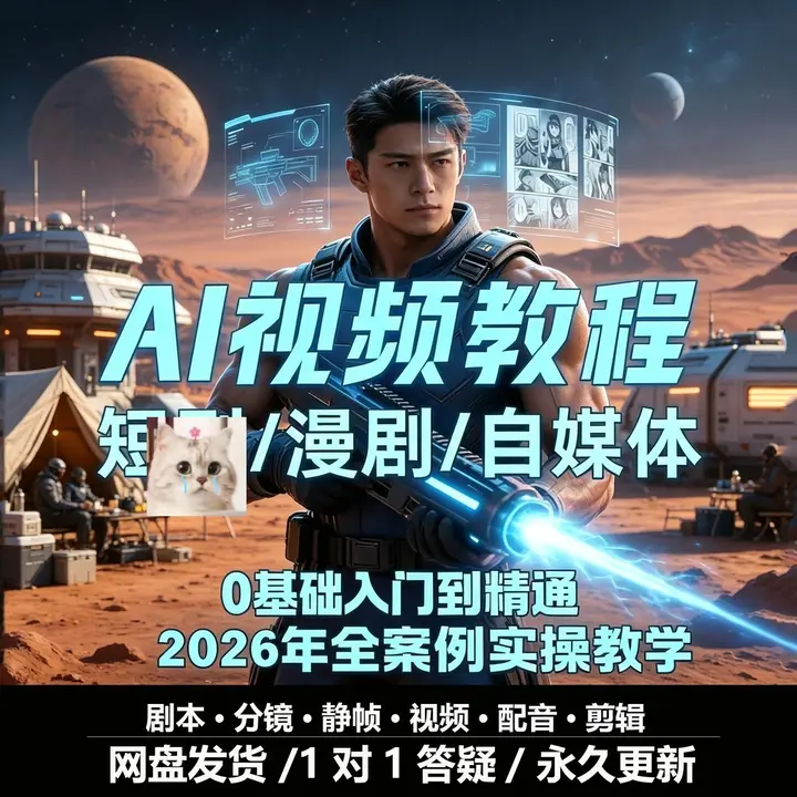 AI从入门到精通 超完整超详细教程【学习资料】-千尺浪