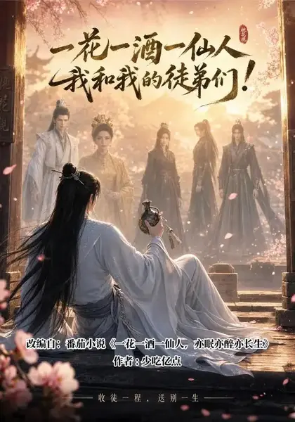 一花一酒一仙人，我和我的徒弟们！一花一酒一仙人我和我的徒弟们（90集）AI短剧