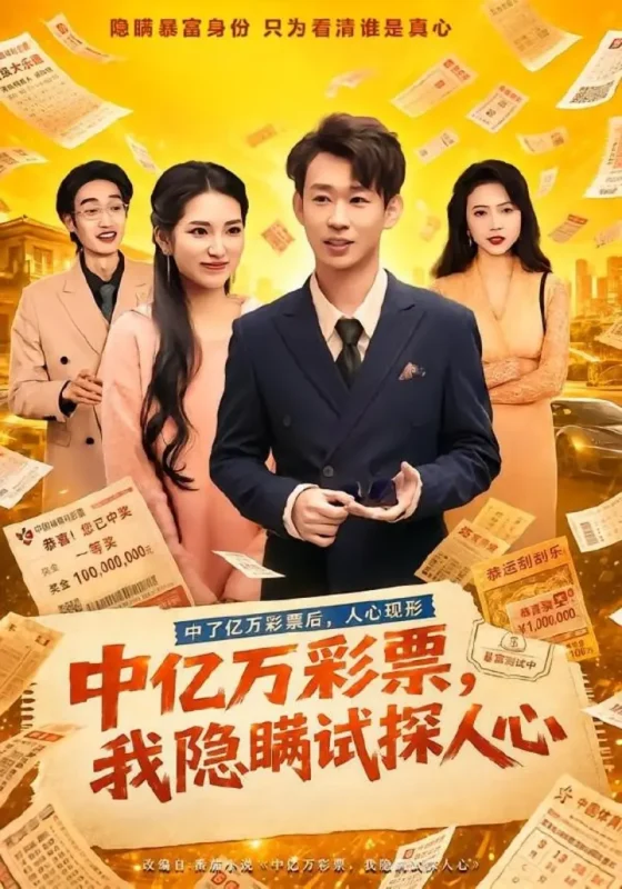中亿万彩票，我隐瞒试探人心（80集）彭昱铭＆黄熠琳|短剧-千尺浪