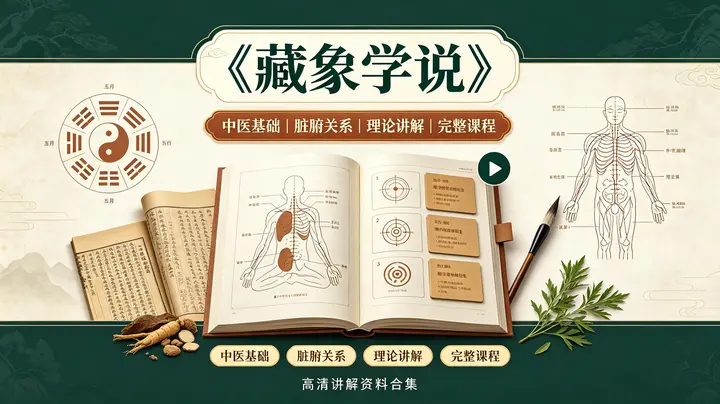 中医课程《藏象学说》【35集】（完结）-千尺浪