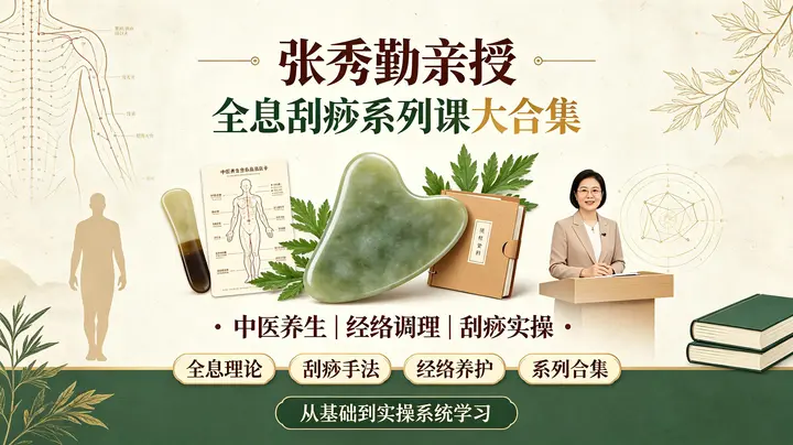 【张秀勤】亲授：全息刮痧系列课大合集