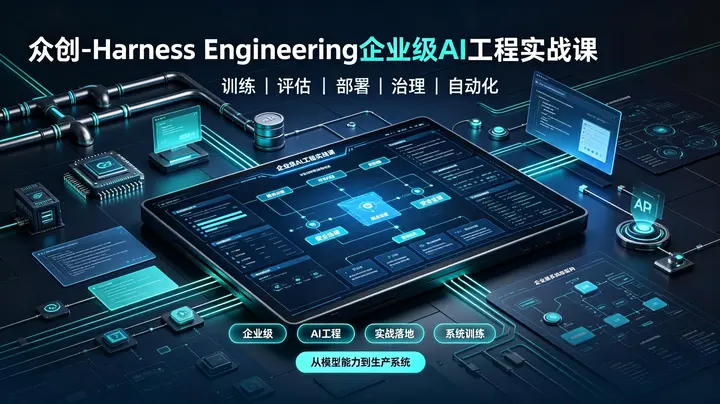 众创-Harness Engineering企业级AI工程实战课-千尺浪