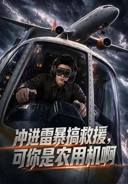 冲进雷暴搞救援，可你是农用机啊冲进雷暴搞救援可你是农用机啊（58集）AI短剧