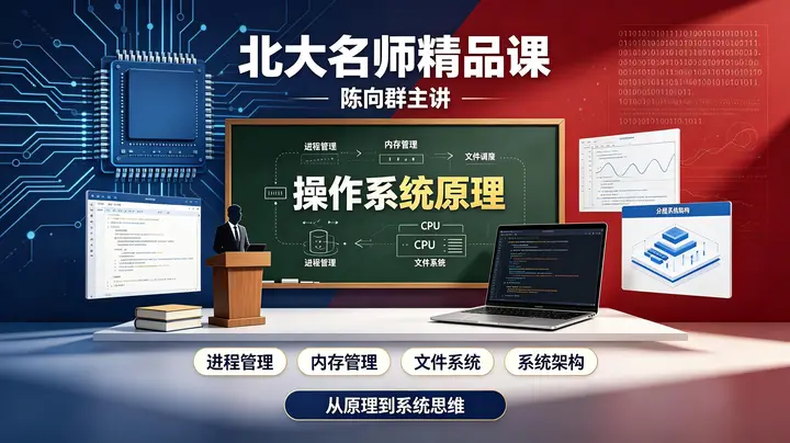 北大名师精品课：操作系统原理(陈向群主讲)
