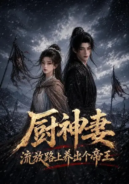 厨神妻流放路上养出个帝王（41集）AI短剧