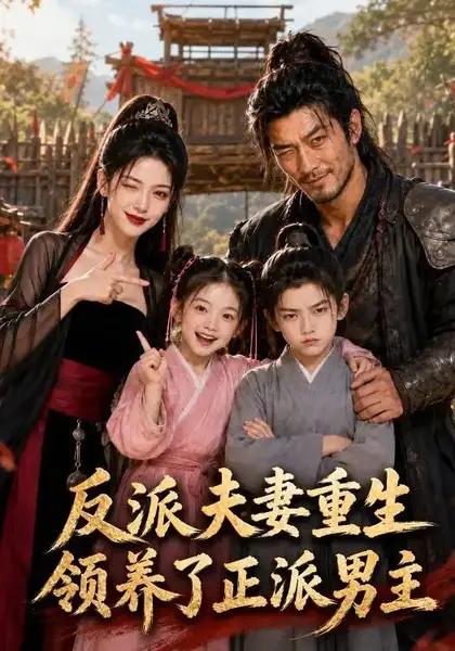 反派夫妻重生领养了正派男主（62集）AI短剧-千尺浪