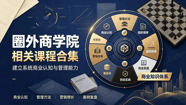 圈外商学院相关课程合集-千尺浪