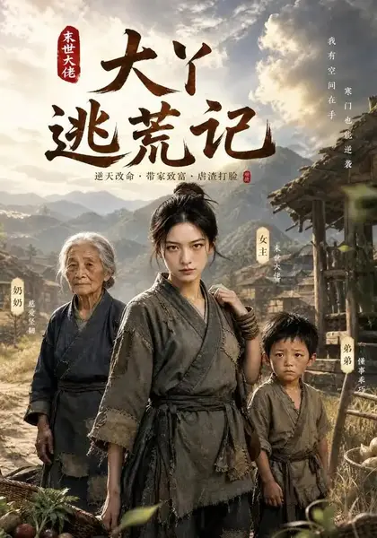 大丫逃荒记（108集）AI短剧-千尺浪