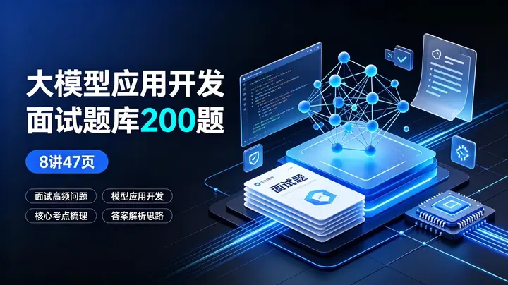 大模型应用开发面试题库200题(8讲47页)-千尺浪