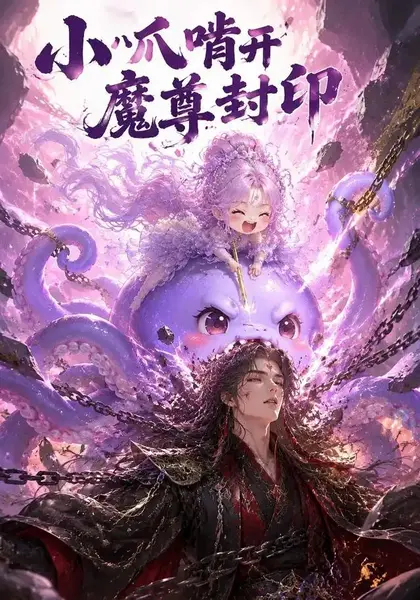 小八爪啃开魔尊封印（41集）AI短剧-千尺浪