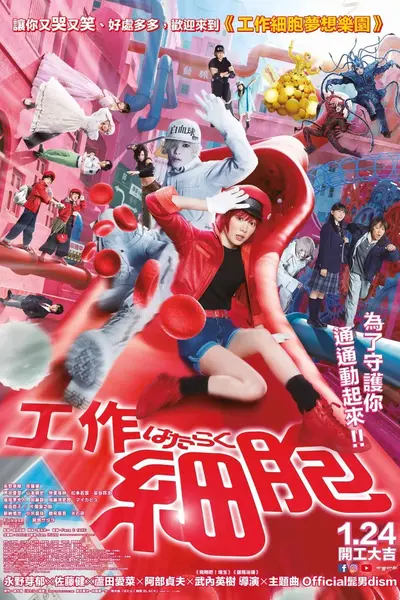 工作细胞 (2024) 1080p 原盘REMUX 中文字幕 AVC DTS-HD MA 5.1-千尺浪
