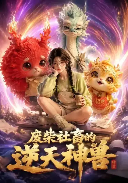 废柴社畜的逆天神兽（24集）AI短剧-千尺浪