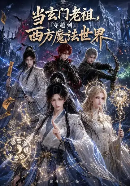 当玄门老祖，穿越到西方魔法世界&当玄门老祖穿越到西方魔法世界（55集）AI短剧-千尺浪