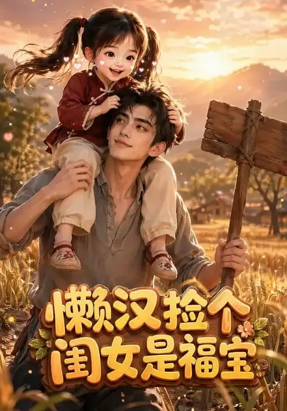懒汉捡个闺女是福宝（99集）AI短剧