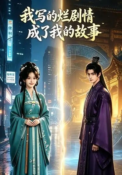 我写的烂剧情成了我的故事（20集）AI短剧-千尺浪
