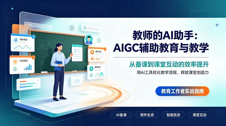 教师的AI助手：AIGC辅助教育与教学-千尺浪