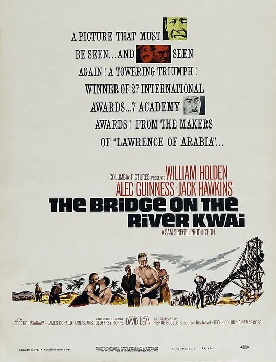 桂河大桥 The Bridge on the River Kwai (1957)-千尺浪