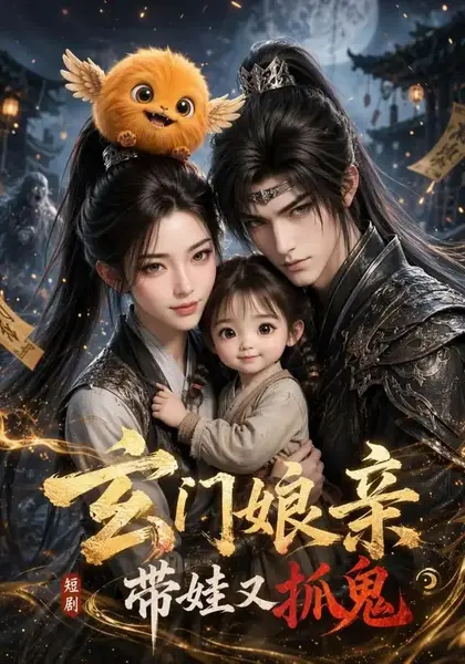 玄门娘亲带娃又抓鬼（142集）AI短剧-千尺浪