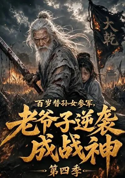 百岁替孙女参军，老爷子逆袭成战神第四季百岁替孙女参军老爷子逆袭成战神第四季（73集）AI短剧