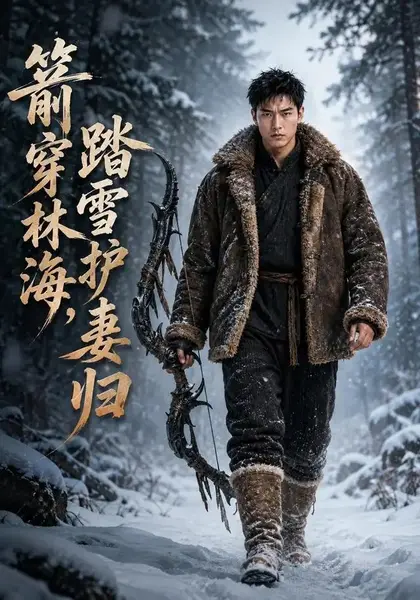 箭穿林海，踏雪护妻归&箭穿林海踏雪护妻归（49集）AI短剧-千尺浪