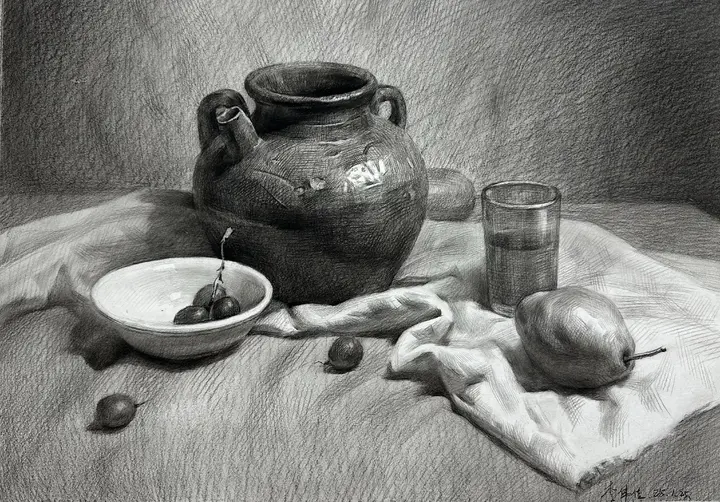 图片[1]-素描素描初级【学习资料】-千尺浪