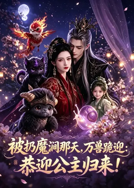 被扔魔涧那天，万兽跪迎：恭迎公主归来！被扔魔涧那天万兽跪迎恭迎公主归来（3集）AI短剧