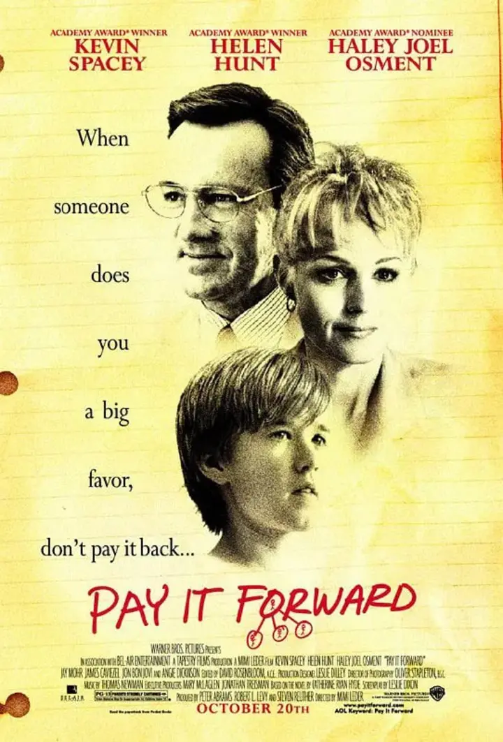 图片[1]-让爱传出去 Pay It Forward (2000)-千尺浪